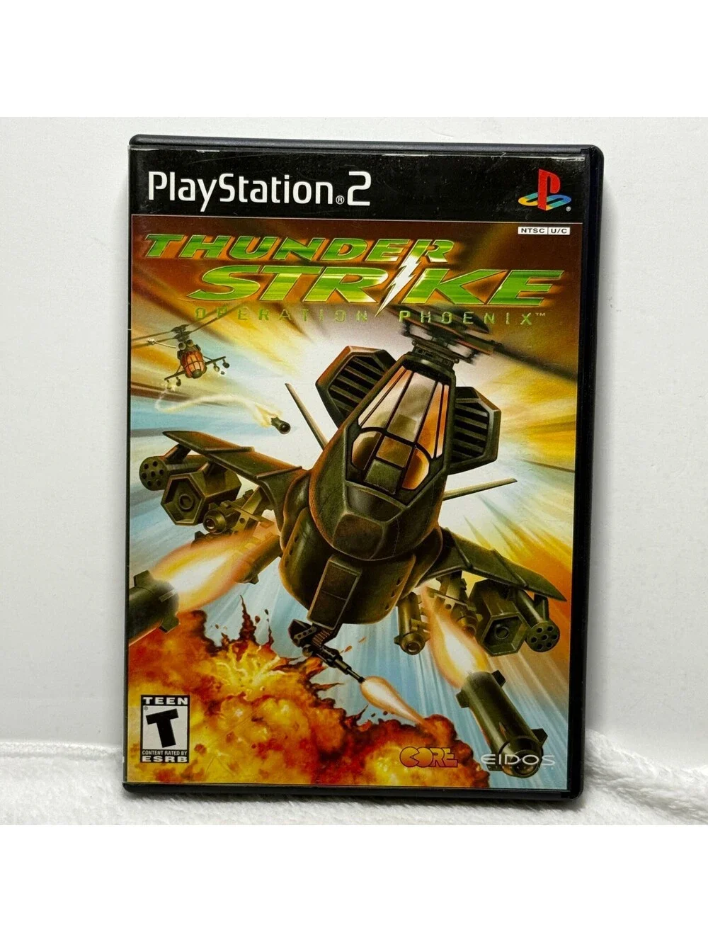 Thunder Strike Operation Phoenix PS2 PlayStation 2 Complete CIB Manual